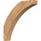 Ekena Millwork 3 1/2"W x 22"D x 22"H Thorton Smooth Knee Brace, Western Red Cedar BRC04X22X22THR00SWR - alternate 1